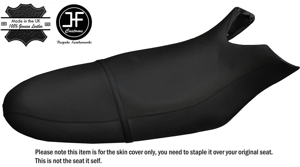 BLACK STITCHING CUSTOM FITS SEA DOO RX 00-06 AUTOMOTIVE VINYL SEAT COVER + STRAP