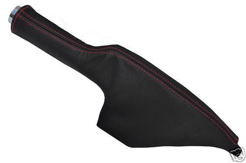 FITS VW BEETLE LEATHER HANDBRAKE GAITER NEW 98-04 RED ST CUSTOM NEW MADE IN UK