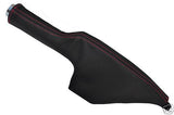 FITS VW BEETLE LEATHER HANDBRAKE GAITER NEW 98-04 RED ST CUSTOM NEW MADE IN UK