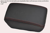 red stitch FITS VAUXHALL OPEL ASTRA J MK6 2009+ LEATHER ARMREST COVER CUSTOM NEW