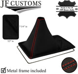 RED STITCH LEATHER 2WD GEAR GAITOR+METAL FRAME FOR TOYOTA TACOMA HILUX 84-88