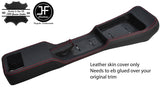 RED STITCH CENTER CONSOLE & HANDBRAKE COVER FITS ALFA ROMEO GIULIA SUPER TI