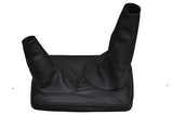 FITS LAND ROVER DEFENDER GEARLEVER/ TRANSFER GAITER BLACK CUSTOM NEW MADE IN UK