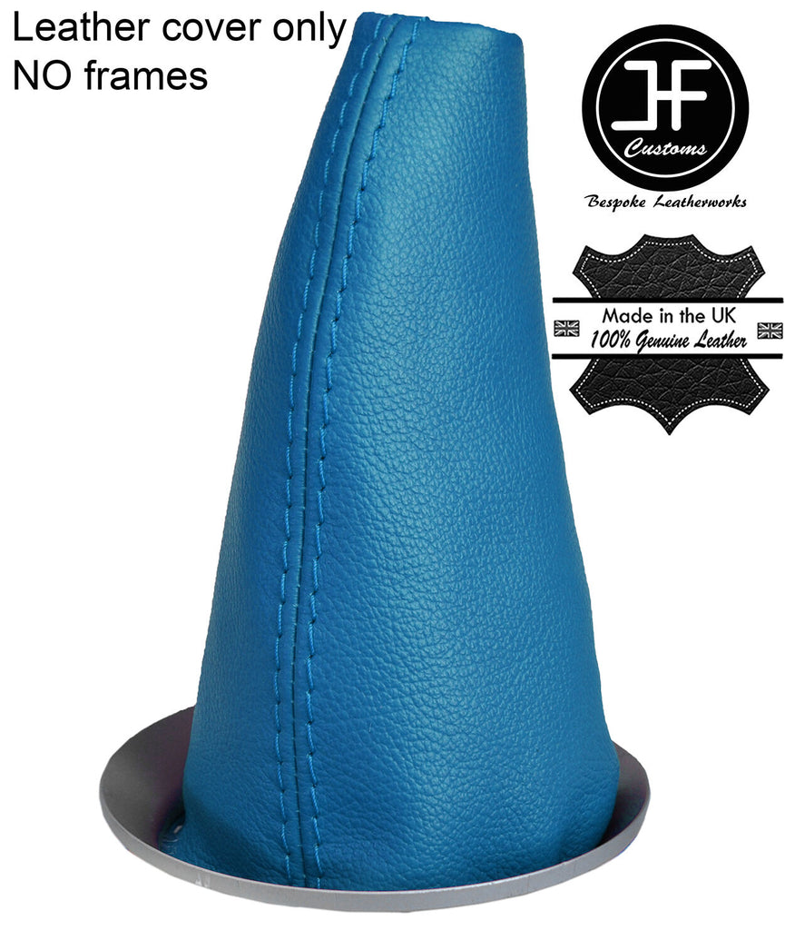 BLUIE TOP GRAIN REAL LEATHER MANUAL GEAR GAITER FOR BMW MINI COOPER R55 R56 R57