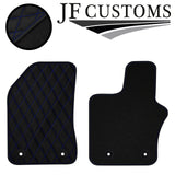 BLUE DIAMOND STITCH VINYL 4X TAILORED FLOOR CARPET FOR JEEP RENEGADE 15-21 JF1