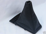 FITS VW GOLF 2 MK2 83-91 BLACK GEAR GAITER REAL LEATHER NEW CUSTOM NEW
