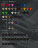 RED STITCH AUTO GEAR SURROUND + BEZEL COVERS+FRAMES FOR  DISCOVERY 4 09-16
