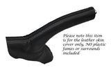 GREY STITCHING LEATHER HANDBRAKE GAITER FITS KIA SPORTAGE 2011-2014 CUSTOM NEW