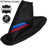 TRI STRIPES BLACK STITCH HANDBRAKE GAITER FOR BMW 4 SERIES F32 F33 F36 F82 F83