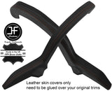 BROWN STITCH BOOT TRUNK HINGE TRIM LEATHER COVERS FOR LEXUS IS200 IS300 98-05