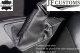 FITS VOLVO V70  2000-2004 DARK GREY HANDBRAKE GAITER REAL LEATHER COVER