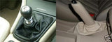 FITS JAGUAR X-TYPE CREAM & BLACK GEAR STICK HANDBRAKE SET CUSTOM NEW MADE IN UK