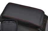 FITS MERCEDES E CLASS W210 ARMREST COVER red stitching CUSTOM NEW MADE IN UK