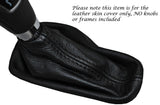 BLACK STITCH LEATHER AUTO AUTOMATIC GEAR GAITER FITS JAGUAR X-TYPE 2008-2010