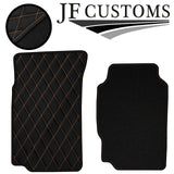 BEIGE DIAMOND STITCH VINYL 4X TAILORED FLOOR CARPETS FOR PEUGEOT 406 95-04 JF1