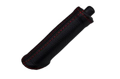 RED STITCH FITS DAIHATSU SPORTRAK 88-99 HINGLEATHER HANDBRAKE HANDLE COVER ONLY
