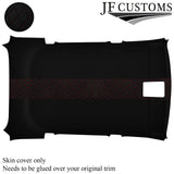 DSG2 D RED DIAMOND STITCH LUXE SUEDE HEADLINER COVER FOR FOR BMW X3 E83 03-10