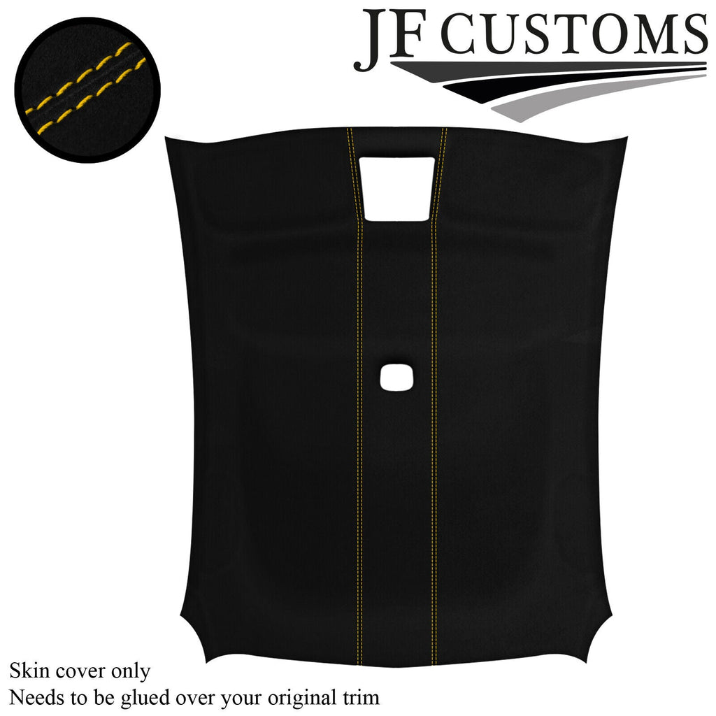 YELLOW STITCH LUXE-SUEDE ROOF HEADLINER COVER FOR MITSUBISHI LANCER EVO 7 8 9