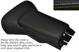 YELLOW  STITCH CENTRE CONSOLE COVER + ARMREST COVER FITS CORVETTE C5 1997-2004