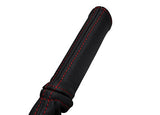 red stitch FITS NISSAN NAVARA D40 HANDBRAKE HANDLE     COVER ONLY CUSTOM NEW