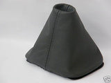 FITS VOLKSWAGEN- VW- TOURAN GREY LEATHER GEAR GAITER CUSTOM NEW MADE IN UK