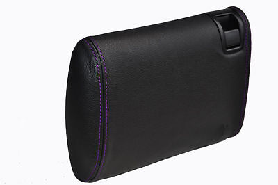 FITS TOYOTA SUPRA MK4 98-02 ARMREST COVER LEATHER PURPLE ST CUSTOM NEW