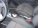 FITS ASTRA H MK5 GEAR+HANDBRAKE GAITOR LEATHER BLACK&WHITE CUSTOM NEW MADE IN UK