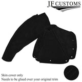 BLACK STITCH GEAR HANDBRAKE SET SUEDE FITS MAZDA MIATA MX5 MK1 EUNOS 1990-1998
