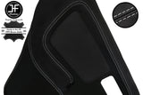 GREY STITCH 2X REAR DOOR CARD LEATHER COVERS FOR FORD SIERRA RS COSWORTH JF1