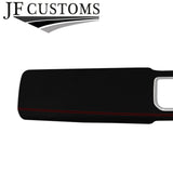 D RED STITCH SUEDE 2X FRONT DASH TRIM COVERS FOR RANGE ROVER SPORT L494 13-21