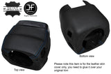 BLUE STITCH STEERING SHROUD COLUMN LEATHER COVER FITS CORVETTE C6 2005-2013
