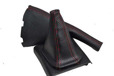 FITS SEAT LEON IBIZA CORDOBA TOLEDO CARBON FIBER SET RED CUSTOM NEW MADE IN UK
