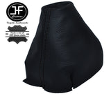 BLACK STITCHING FITS FORD CAPRI MK3 1978-1986 GEAR STICK GAITER REAL LEATHER