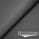 GREY ITALIAN LEATHER 2X CAR KEY HOLDER PROTECTOR FOR RANGE ROVER VOGUE 02-12