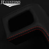 RED STITCH LOWER DASH PAD LEATHER COVER FITS PORSCHE 914 1969-1976 CUSTOM NEW