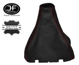 RED STITCH GEAR STICK GAITER REAL LEATHER FITS MERCEDES SLK R170 1996-2004