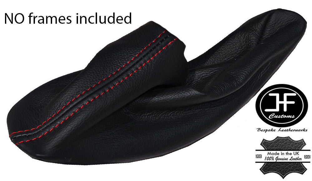 RED STITCHING LEATHER SKIN HANDBRAKE GAITER FITS BMW Z3 1995-2002 CUSTOM NEW