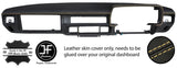 CREAM STITCHING DASH DASHBOARD REAL LEATHER COVER FITS JAGUAR XJS EARLY MODELS