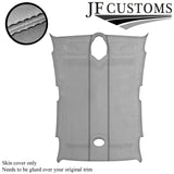 BLACK STITCH L GREY LUXE- SUEDE ROOF HEADLINER COVER FOR ROVER 75 1999-2005