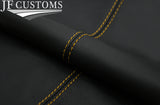 YELLOW STITCHING GEAR GAITER + METAL FRAME FITS LEXUS IS200 IS220 IS250 06-13