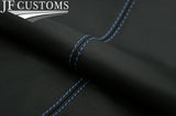 L BLUE STITCH FOR TOYOTA CELICA 1999-2006 GEAR STICK GAITER SHIFT BOOT LEATHER