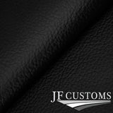 YELLOW CROSS STITCH 2X SUN VISOR COVERS FOR SMART FORTWO 453 2014-2019
