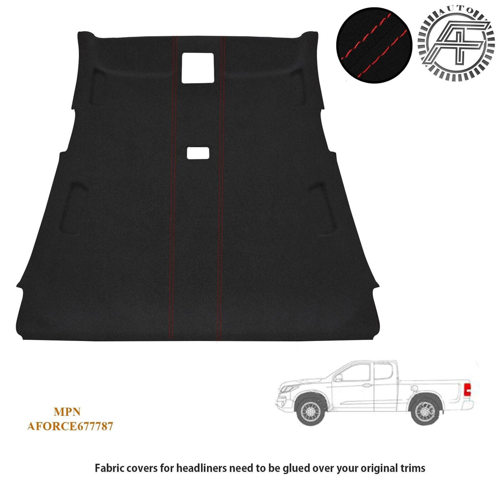 LUXE SUEDE HEADLINER COVER FITS HOLDEN COLLORADO 2016+