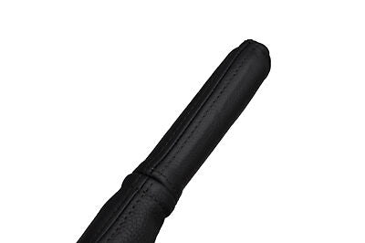 black stitch FITS HONDA CRX DEL SOL 92-97 LEATHER HANDBRAKE HANDLE COVER ONLY