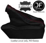 RED STITCH LEATHER SKIN HANDBRAKE GAITER BOOT FITS SUBARU XV 2012-2016