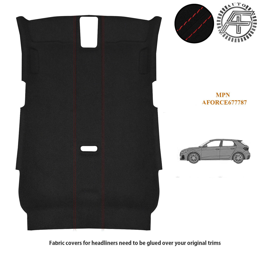 LUXE SUEDE HEADLINER FITS AUDI A1 II 2019-2022