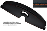 ORANGE STITCH TOP DASH DASHBOARD LEATHER COVER FITS BMW MINI COOPER R56 07-14