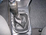 FITS VW POLO 6N2 TDI  BLACK REAL LEATHER GEAR GAITER 98-01 CUSTOM NEW MADE IN UK