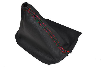 92-2002 FITS DODGE VIPER LEATHER SHIFT BOOT RED STITCH MADE IN UK