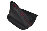 92-2002 FITS DODGE VIPER LEATHER SHIFT BOOT RED STITCH MADE IN UK